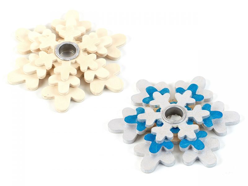 Spielheld Kerzenhalter »Schneekristall«