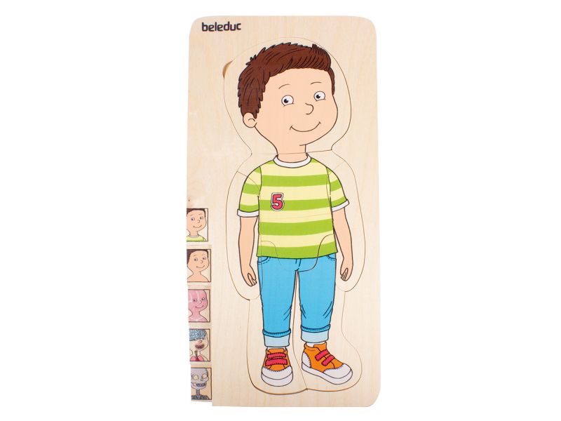 beleduc Körper-Puzzle »Junge«