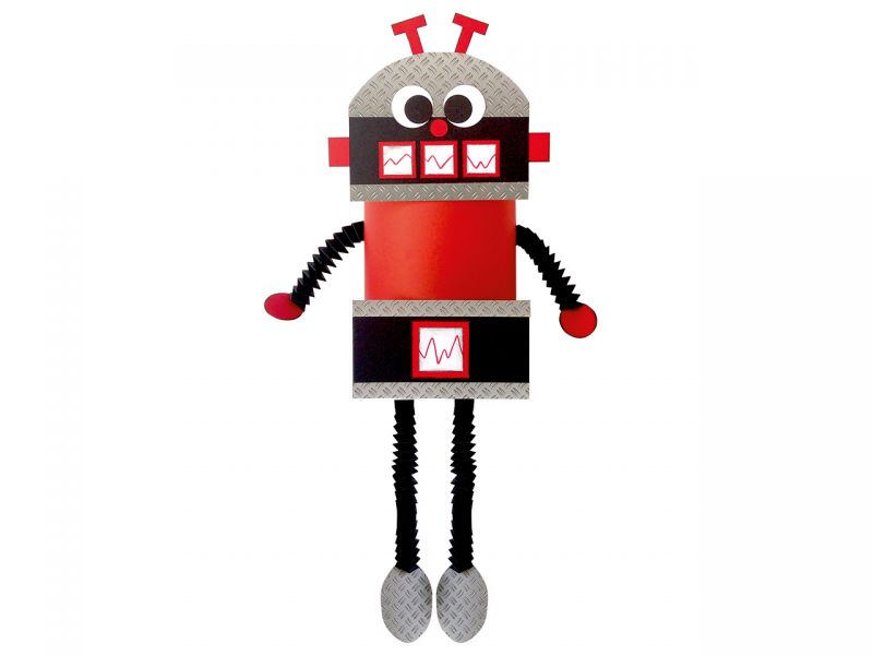 URSUS Laternen-Bastelset »Roboter Robby«