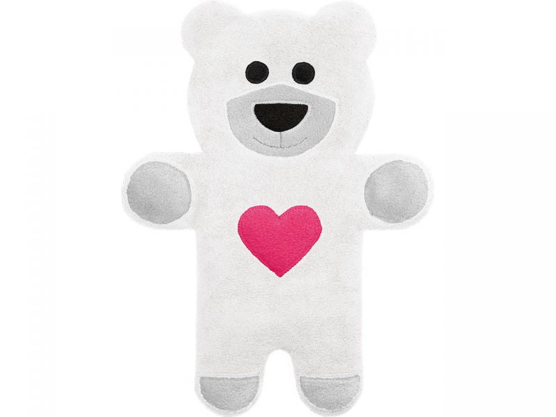 Leschi Wärmekissen »Der Bär Teddy«, Schnee mit Herz