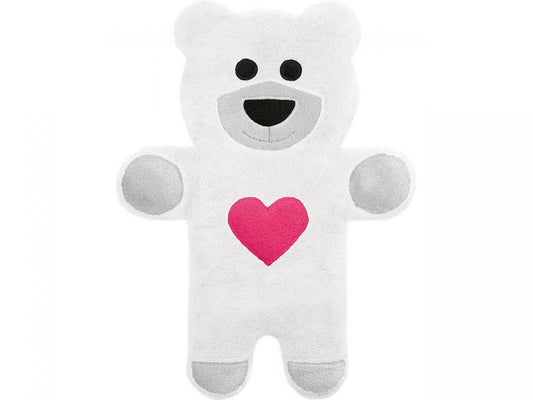Leschi Wärmekissen »Der Bär Teddy«, Schnee mit Herz