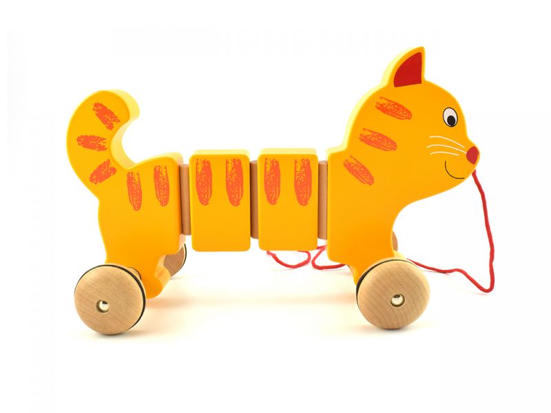 Nachziehtier Katze, 38 cm