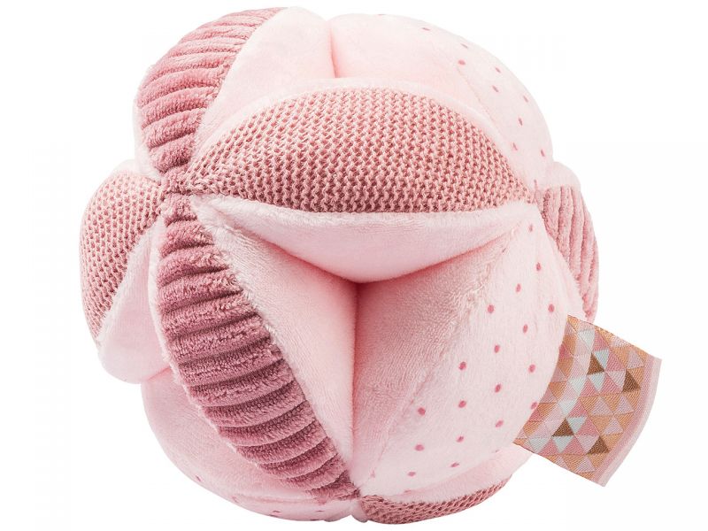 Nattou Lapidou Ball mit Aktivitäten, rosa