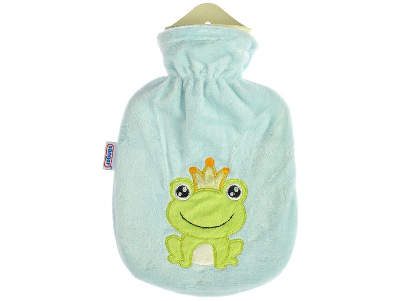 Sänger Kinderwärmflasche mit Bezug »Froschkönig«