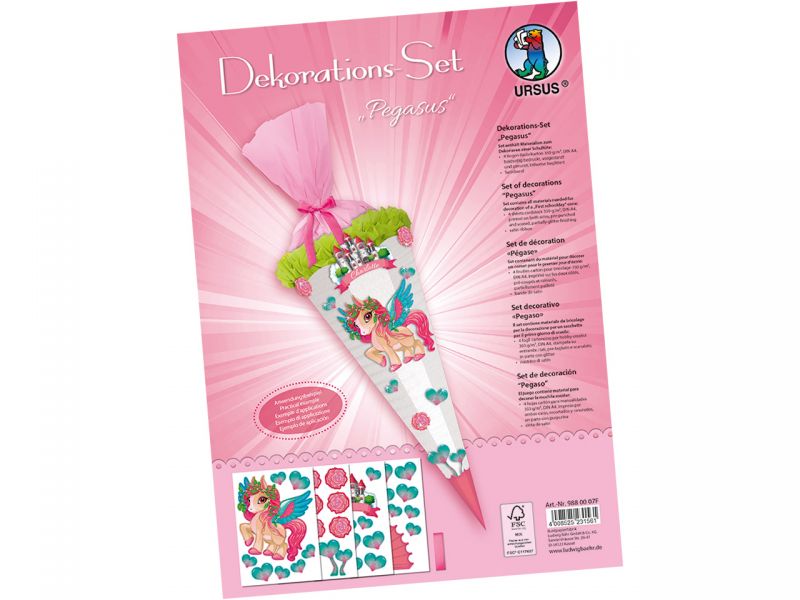 URSUS Dekorations-Set »Pegasus«