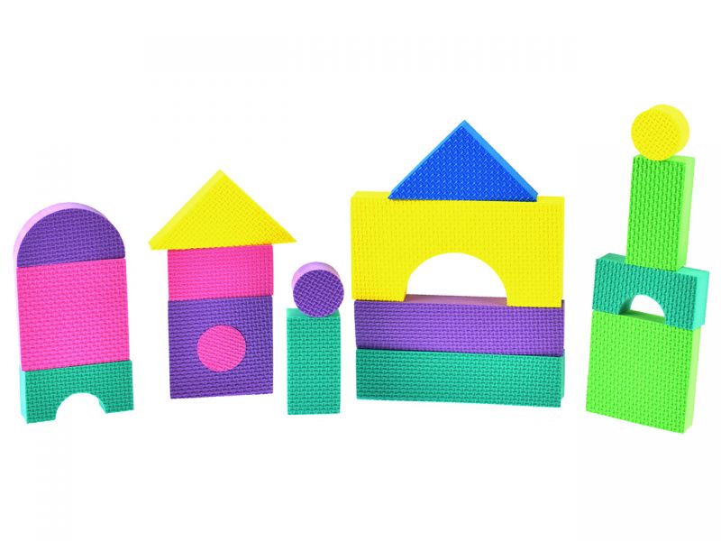 Spielheld Soft-Bausteine, 128-tlg.