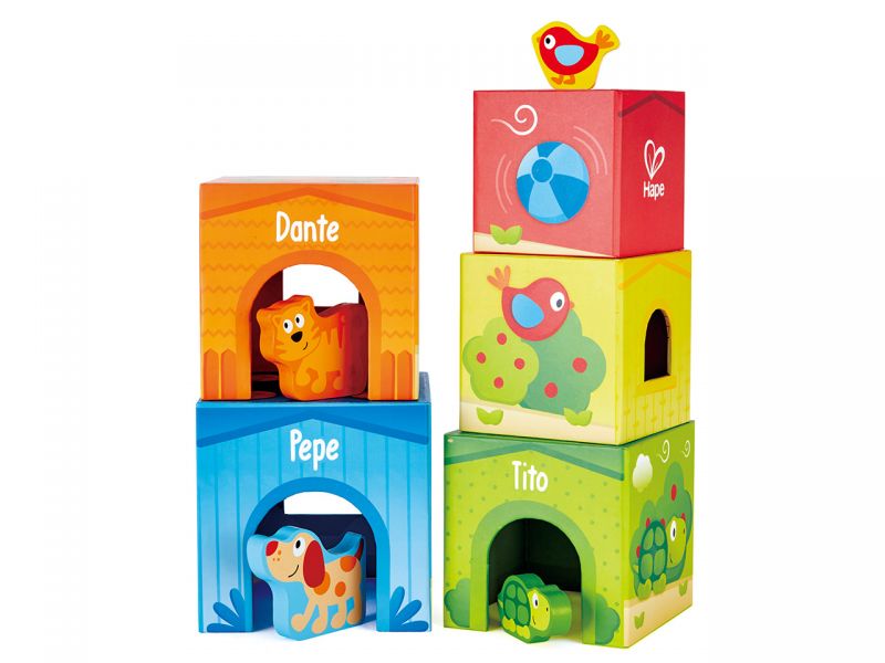 Hape Pepe &amp; Friends Stapelturm