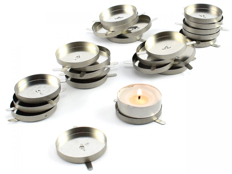 Folia Teelichthalter für Laternen, Spar-Set, 25 Stück