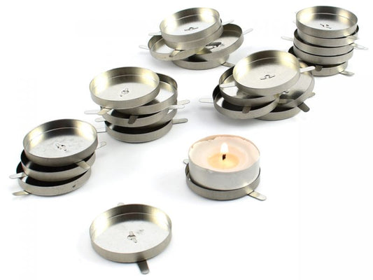 Folia Teelichthalter für Laternen, Spar-Set, 25 Stück