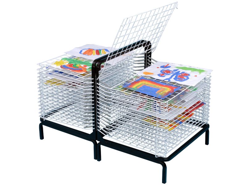 ROBO toys Trockengestell, ohne Rollen, 30 Fächer