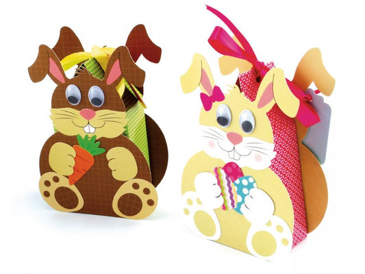 URSUS Geschenkboxen Häschen, 8 Stück, vorgestanzt