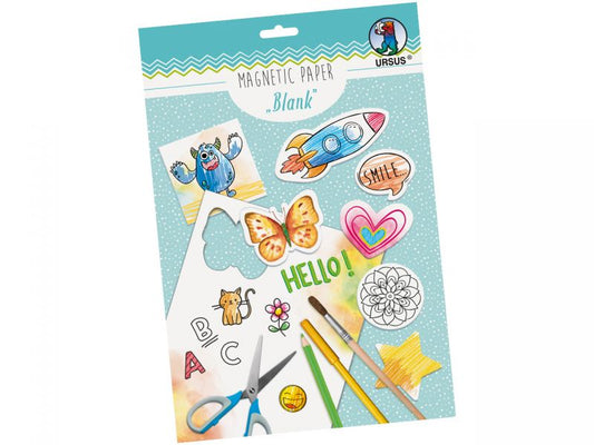 URSUS Magnetic Paper »Blank«, A4, 2 Blatt