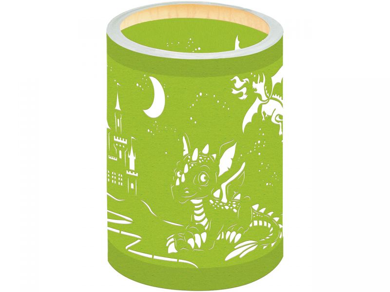 URSUS Silhouetten-Laternenzuschnitte »Drachen«, 20 Blatt