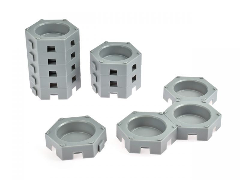 INKAcolor Behälter für Wasserfarben-Pucks, 12er-Set