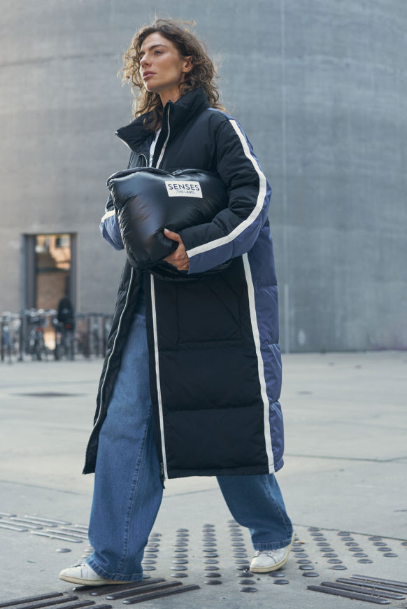 SENSES.THE LABEL Sportive Steppjacke OKLA:HOMA im Colour