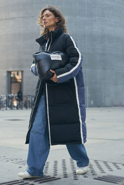 SENSES.THE LABEL Sportive Steppjacke OKLA:HOMA im Colour