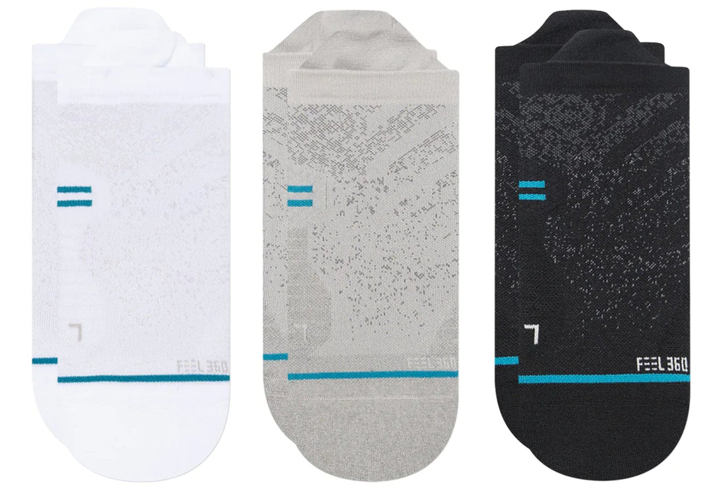 3 paires Run Light Tab