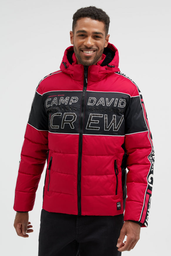 CAMP DAVID Steppjacke mit Colour