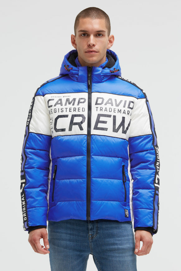 CAMP DAVID Steppjacke mit Colour
