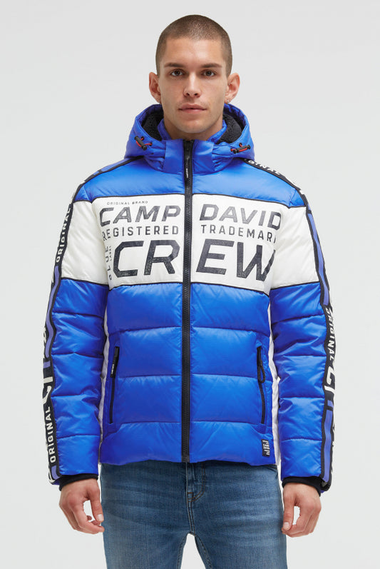 CAMP DAVID Steppjacke mit Colour