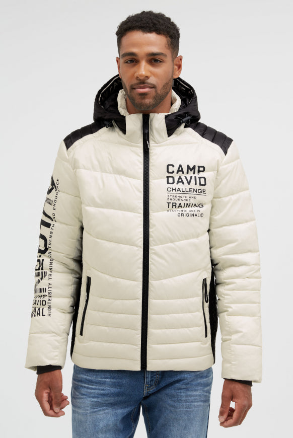 CAMP DAVID Steppjacke mit Colour