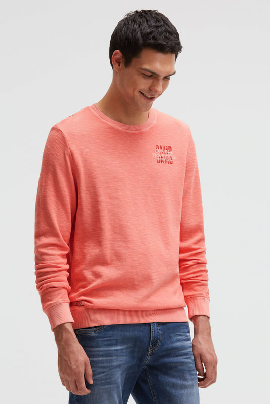 CAMP DAVID Sweatshirt aus Slub Interlock
