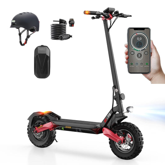 iScooter 1200W T8 Offroad E-Scooter Mit Straßenzulassung (ABE/eKFV) - T8 Set
