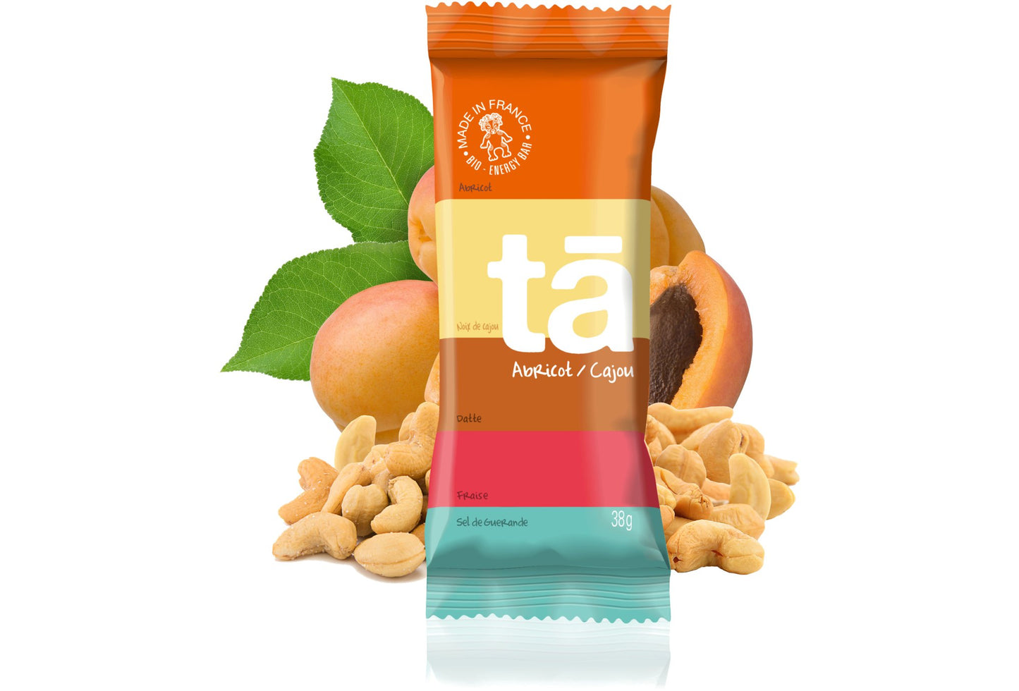 Barre énergétique BIO - Abricot cajou