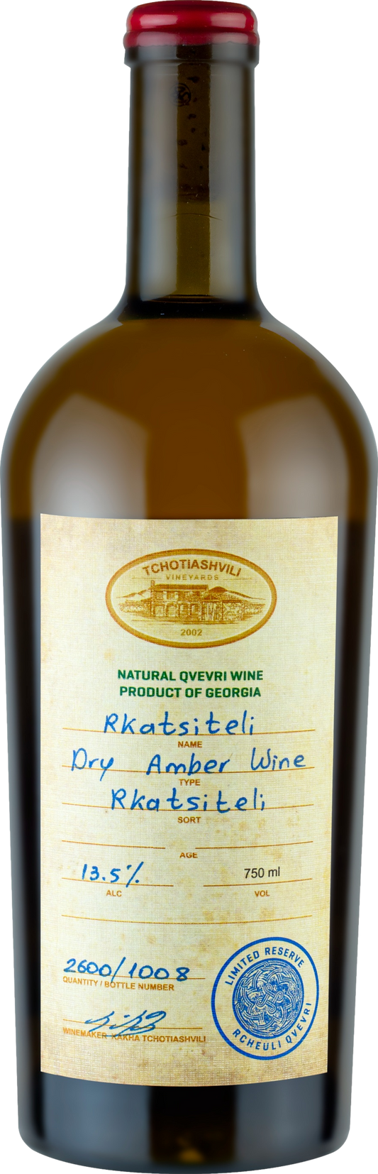 Tchotiashvili Rkatsiteli Reserve 2018