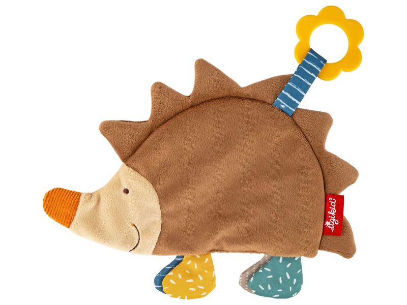 sigikid Knistertuch Igel Yellow