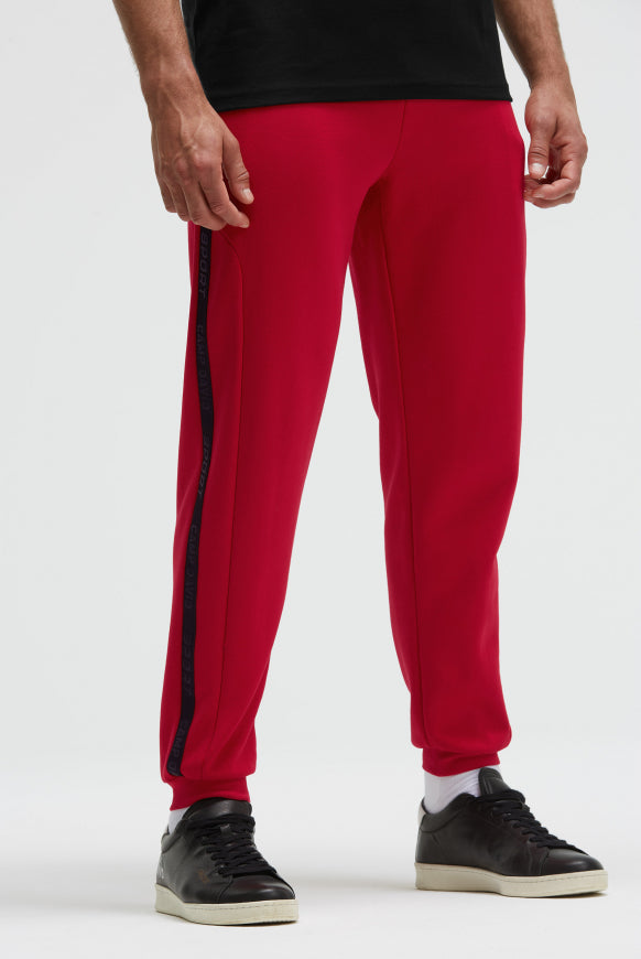 CAMP DAVID Trainingshose aus Interlock mit Seitentapes