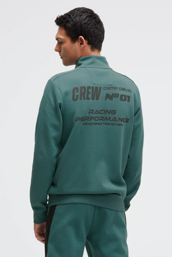 CAMP DAVID Trainingsjacke aus Interlock mit Rubber Prints