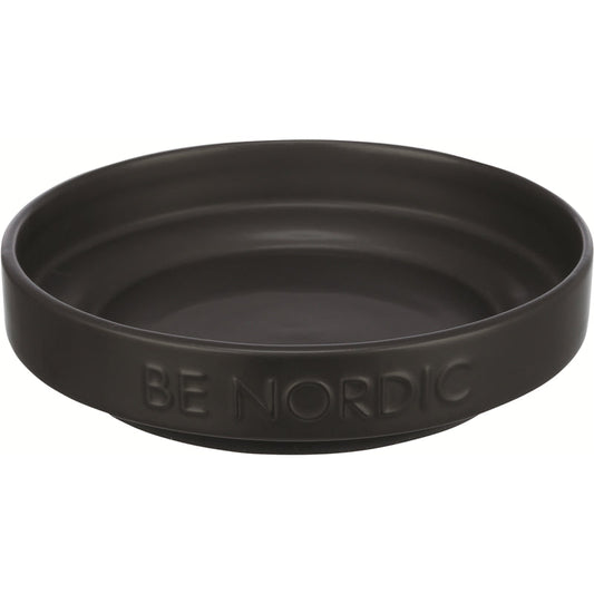 Trixie BE NORDIC Napf flach Ker./Gummi 3 l/ø 16cm