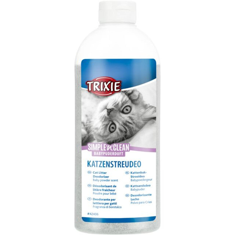 Trixie Fresh'n'Easy Katzenstreudeo Babypuderduft 750g