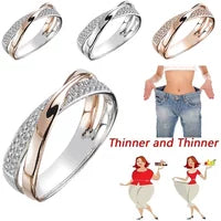 Magnetic Slimming Ring Weight Loss Health Care Fitness Jewelry Burning Weight Design Opening Therapy Lose Fashion