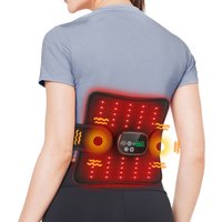 Electric Heating Waist Belt Portable 3 Modes Massage Lumbar Brace Massager Belly Back Support Relieve Muscle Fatigue