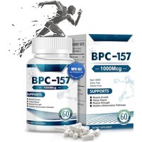 BPC-157 Peptide Capsules, BPC-157 Pro 1000mcg, New Protective Compound 157, Boost Muscle Recovery & Tissue Repair 60 Capsules (1bottle)
