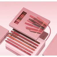 Pudaier 12 - Piece Velvet Matte Lip Liner Set - Waterproof, Non - Stick Cup, Long - Lasting For All Skin Types