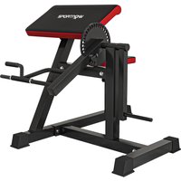 SPORTNOW Bizeps Trizeps Curl Maschine Fitnessgerät mit 5-stufig verstellbarem Sitz für Trizeps Extension, Kunstleder Schwarz   Aosom.de