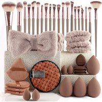 40PCS Professional Beauty Tools Set - Complete Face Wash & Makeup Kit Full Set(Ideal Gift For Women & Friends)​
