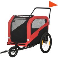 HOMCOM Hundebett 30 kg für große Hunde, Oxford-Gewebe rot, bequem & strapazierfähig, ideales Schlafplatz für Ihren Vierbeiner   Aosom.de