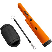 Outsunny Metalldetektor für Erwachsene, Tragbar Ortungsgerät mit LED Indicator, Spule, Wasserdichter Metall Pin Pointer, professionell Schnurlos Metallsuchgerät, Metallpointer für Hunt, Relikte Orange   Aosom
