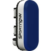 SPORTNOW Schlagpolster Boxen Gepolstert für Arm, Muay Thai Pad aus PU und EPE mit Riemen und Griff, 38x20x18 cm, Blau   Aosom