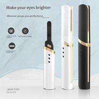 Makeup Eyelash Curler Rechargeable Electric Heating Beauty Tool Local Shaping Eyelash Curler Electric Eyelash Curler