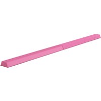 SPORTNOW 236 cm Klappbarer Schwebebalken, tragbar Turnbalken, rutschfest Balance Beam, Turn- und Balancierbalken bis 80 kg, für Kinder ab 3 Jahre, Indoor & Outdoor, Hellrot   Aosom