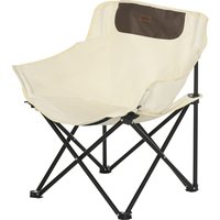 Outsunny Campingstuhl faltbarer Gartenstuhl mit Seitentasche, Stahlbeine, Klappsessel mit Tragetasche für Pool, Strand, Oxford, Weiß   Aosom