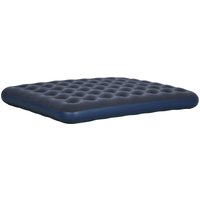 Outsunny Klappbares Doppel-Campingbett Luftbett Dunkelblau 203x152x22cm ideal für Camping & Gäste   Aosom.de