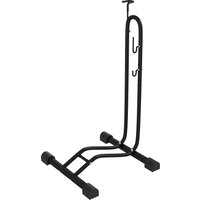 SPORTNOW Fahrradständer, vertikaler horizontaler Radständer, Aufstellständer, wetterfest, 45 x 44 x 118 cm, Metall   Aosom