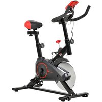 HOMCOM Indoor Fahrrad Trainer Cycling Bike Trainer Home Gym Fitnessfahrrad 85 x 46 x 114 cm   Aosom
