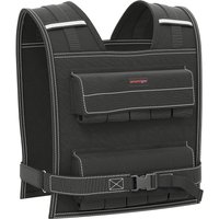 SPORTNOW verstellbare Gewichtsweste 20kg mit Reflektierenden Streifen, Trainingsweste, Laufweste für Gewichtheben, Laufen und Fitness, Körpergewichtstraining, Männer und Frauen   Aosom